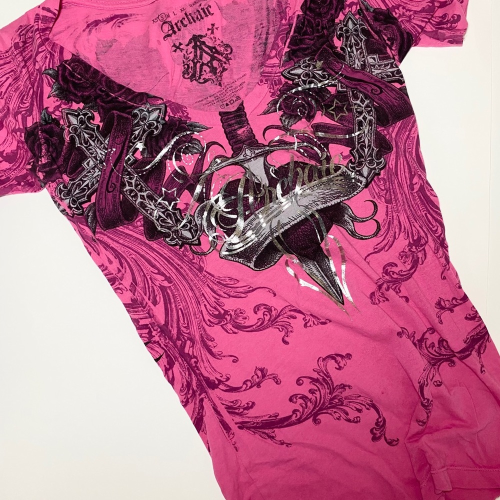 Angel Wing Short Sleeve Top